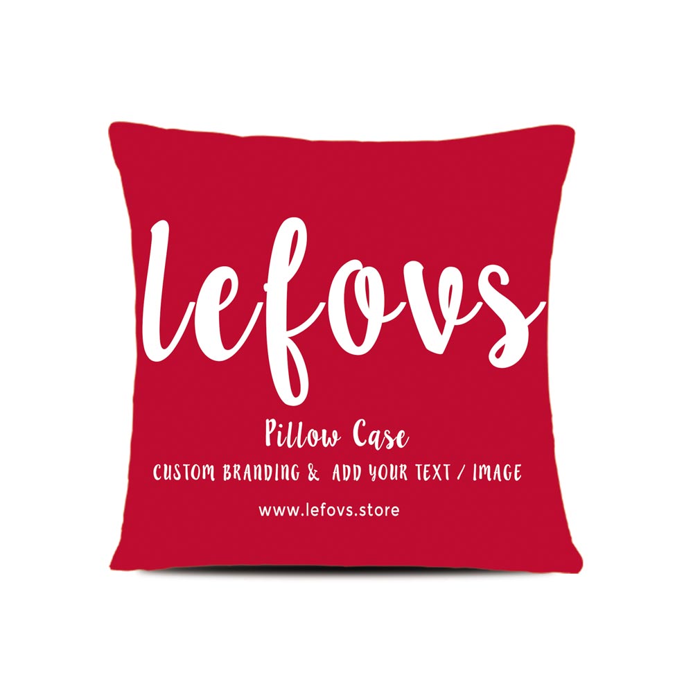 custom print pillow case