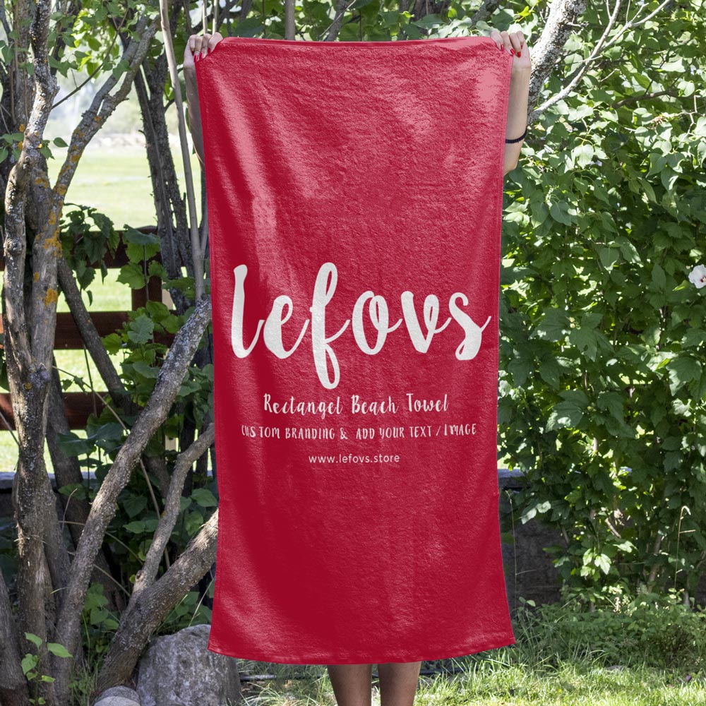 custom print sandless beach towel