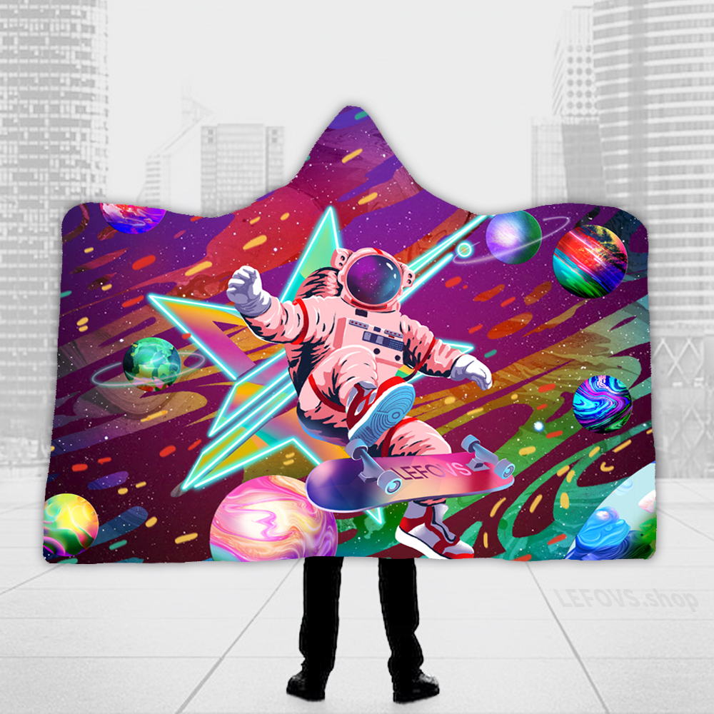 custom hooded blanket